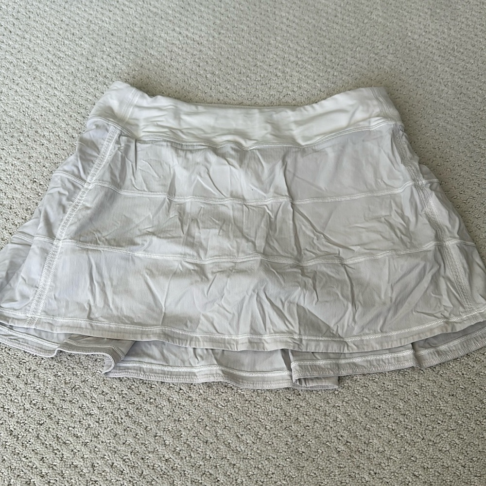 Lululemon Pace Rival mid rise skirt, *long, size 6